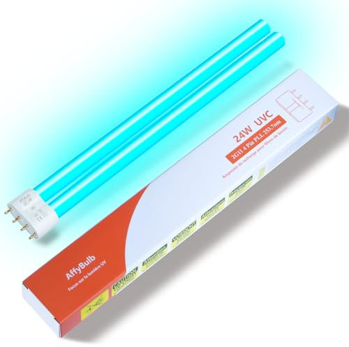 AffyBulb 24 W 2G11 PLL Lampadina UV di Ricambio, per Macchina o chiarificatori per filtri UVC per laghetto