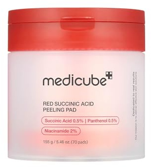 medicube Red Succinic Acid Peeling Pads 155 g