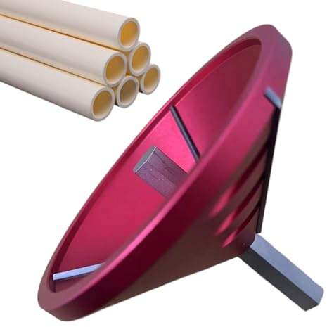 Escariador desbarbador de tuberías, herramienta de chaflán de PVC - Herramienta para chaflanar tuberías y tubos | Cortador de tubos de PVC interior-exterior portátil 2 en 1, herramienta de plomería re