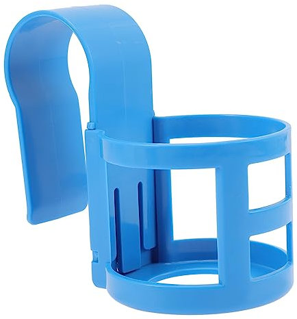 Toddmomy Portavasos Clip de Plástico Azul Antiderrames, para Piscina