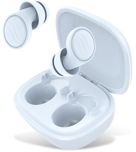 Tappi per orecchie, 35 dB Tappi orecchie dormire Riutilizzabile Silicone di protezione per l'udito con cancellazione del rumore, con 7 Paia in XS/S/M/L per dormire