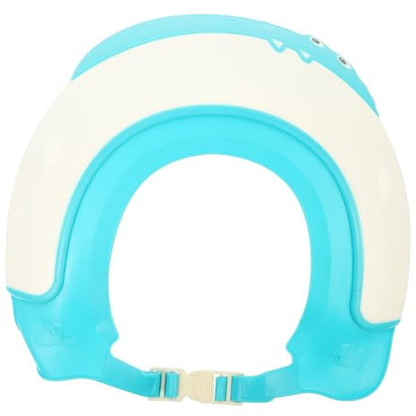 CORHAD Verstellbare Badehaube für Kinder aus Flexiblem Pp Material mit Sicherem Sitz Wasserabweisend und Schützend für Ohren und Augen Beim Haare Waschen