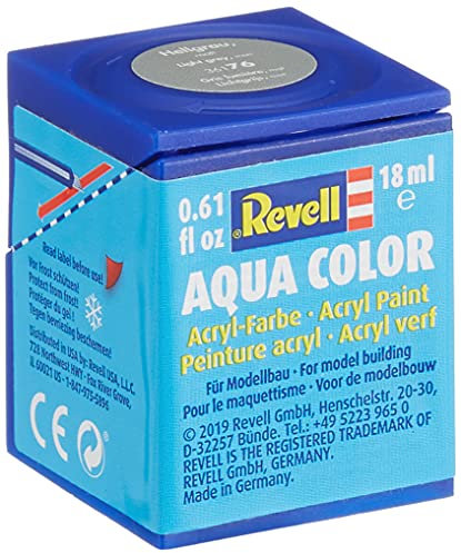 Revell Aqua-Acrylfarbe, 18 ml (hellgraues mattes Finish)