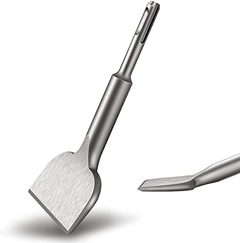 flintronic Scalpelli SDS-Plus, Scalpello SDS-Plus per Ceramica Piastrelle Muro, Geometria Ottimizzata, per Piastrelle, Ceramica, Piastrelle per Pavimenti, 165 x 75mm, Qualità Professionale