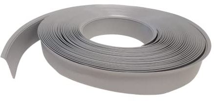 MadeInNature Flexible Sockelleisten selbstklebend aus hochwertigem PVC / weiß, hellgrau, dunkelgrau, schwarz, Höhe 60 mm oder 120 mm / Länge wählbar