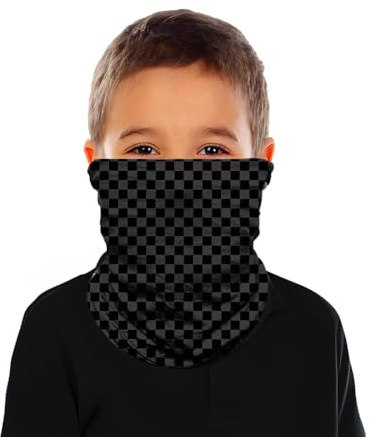 ShopINess Pañuelo Bandana Braga Cuello Multifunción Unisex para Niños para Deporte y Outdoor Squares