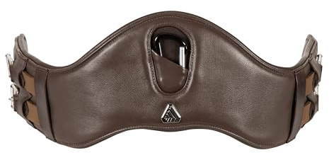 Shires Velociti Lusso Dressage Girth - Havana 22