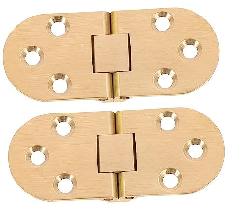 jojofuny Lot De Charnières Pliantes Autoportantes Pour Plateau Butler Charnières Métalliques à Bascule Pour Meubles De Table