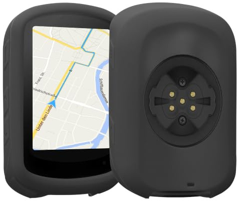 kwmobile Housse GPS vélo Compatible avec Garmin Edge 840 / Edge 540 - Protection boitier navigateur - Étui en Silicone