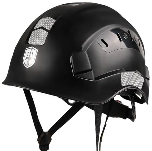 GREEN DEVIL Schutzhelm Arbeitshelm Harter Hut Einstellbarer ABS Sicherheitshelm leichte belüfteter Bauhelm mit EN 397 Industriehelm