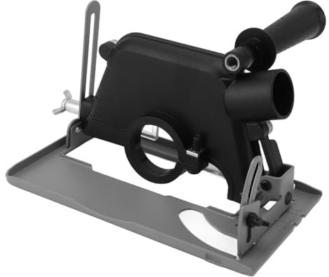 Angle Grinder Stand - Adjustable Desktop Accessories for Angle Grinders，Angle Grinder Bracket Dust Collection Linear Guide Rail for Workshop