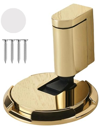 Bodentürstopper – winddichter Türstopper, Schlafzimmer-Türstopper, dekorativer Türstopper, Türstopper für Schlafzimmer, tragbar, aus Legierung