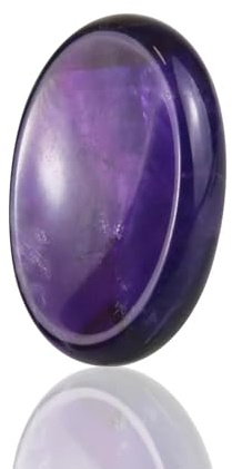 Amethyst-Kristallsteine, Handschmeichler für Kinder, ovaler Handschmeichler, Daumenstein, Kristalle und Heilsteine, Quarz, Großpackung für Wicca, Reiki, Heilenergie, Chakra-Steine, Hexerei-Zubehör (1
