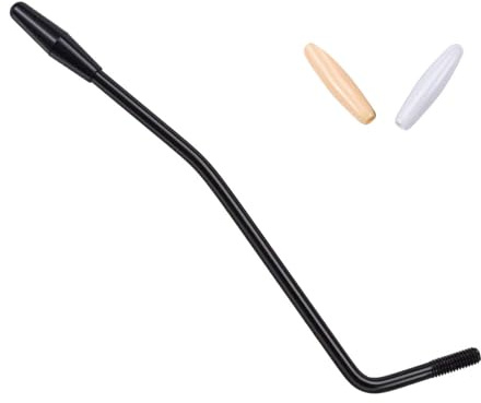 Einzelner Tremoloarm aus Metall, 3 Farben, 6 mm Gewinde, Tremolo-Arm, Whammy Rod mit Spitze, E-Gitarre, Tremolo-Arm