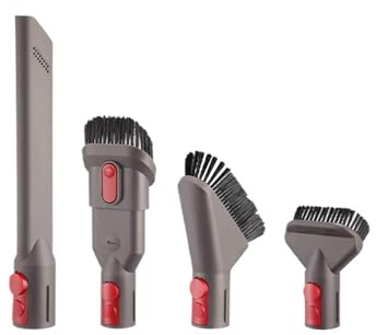 HJKBCLEH Attachment Kit，Compatible For Dyson，V7 V8 V10 V11 V15 Absolute Detect Cyclone Outsize Vacuum Cleaner Accessories Bundle Replacement Brush(4pcs)