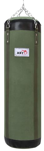 Box Sack Sandbag für Erwachsene, Schlagtrainingstasche, Trainingstasche, robustes verstärktes Material mit starken Riemen, Outdoor-Training