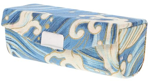 DECORNIJIA Portarossetto Organizer per Trucco Specchio, Custodia Portaborse Leggera e Compatta, Beauty Case Viaggio per Rossetti e Piccoli Accessori, Adatta per Borsa e Uso Quotidiano