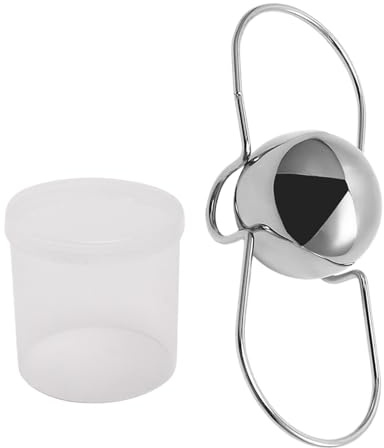 Generico Espresso Cooling Ball | Metal, Ball 4/5.5 cm | Steel Ice Cubes for Coffee, Whiskey | Reusable Cooling Stones with Stand & Storage Box