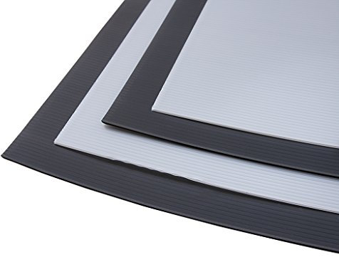 15 x Black Polyflute Correx Sheets for Hard Floor & Surface Protection 2mm x 240cm x 120cm (White Optional) - Select Your Pack Size