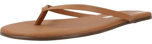 TKEES Women's Foundations Flip Flop, Au Naturale, 8 M US