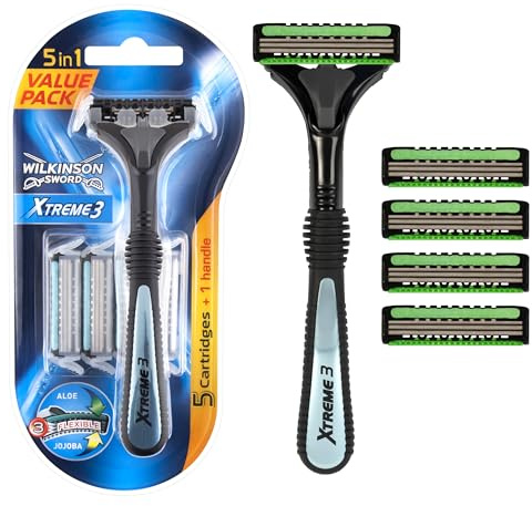 Wilkinson Sword Xtreme 3 Clampack 5 Rasierklingen + 1 Klinge