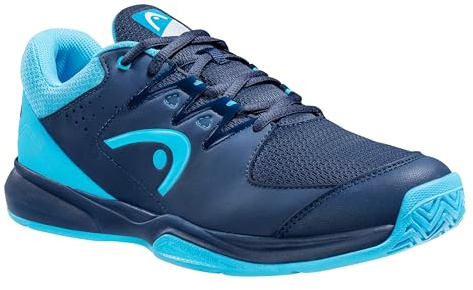 Head Herren Grid Indoor Shoe, Dark Blue Squash-Schuh, Dunkelblau Aqua, 42.5 EU