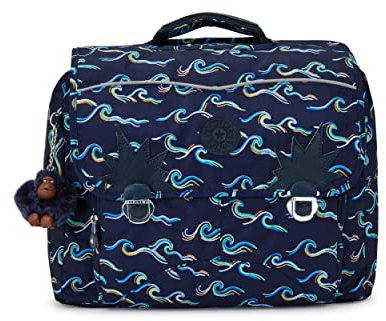 Kipling INIKO Fun Ocean PRT Cartable avec Bretelles rembourrées 37 cm 18 l, Fun Ocean Prt, Taille Unique, INIKO