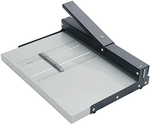 YUNYN Petite plieuse Manuelle de Papier, Machine de rainage de Papier, Machine d'indentation A3/A4 avec règle de positionnement, pour Les imprimeries,Les fournisseurs de Services profess