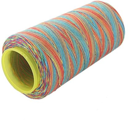 EXCEART Spule Jeans Nähgarn 40s/2 Polyester Nähmaschinengarn Bunt 3000 Yards Für Quilten Nähen Leder