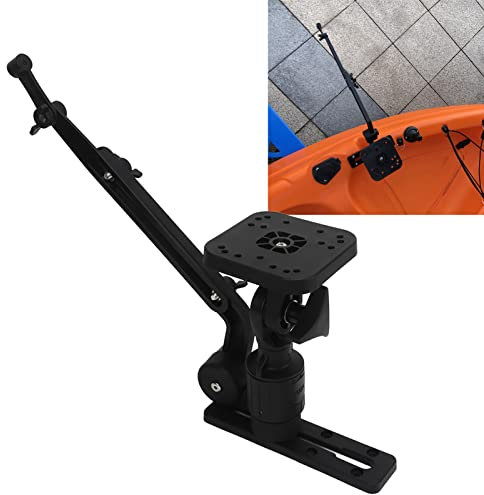 Fischfinder-Basissatz, Montagearm aus Nylon und Edelstahl mit Größerer Klemmkraft den Fischfinder