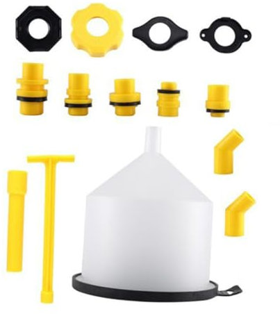 GLEAVI Kit Entonnoir De Remplissage De Liquide De Refroidissement Pour Radiateur Outil De Réparation Automobile De Entonnoirs