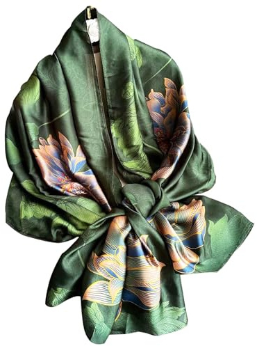 Hioyiwse Shawl Scarf For Women Lightweight Scarves Floral Pattern Formal Evening Dressesformal Shawl Summer Wraps Fashion Present E28