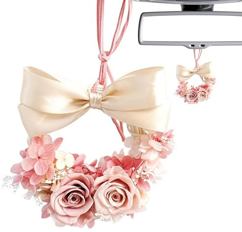 Blumen,Blumengirlande für Auto | Wand-Kunst-Blumengirlande,Einzigartiger künstlicher Blumen-Hochzeits-Mittelstück-Haustürkranz