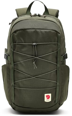 Fjällräven Rucksack Freizeitrucksack mit Laptopfach Skule 24 Backpack Deep Forest dunkelgrün