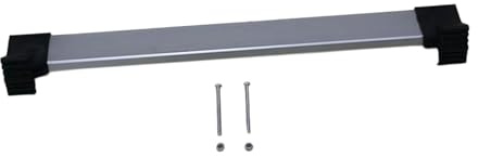 Fenteer Ladder Balance Bar with Feet Covers Non-Slip Stabilizer for Extension Ladders Multipurpose Anti Slip Stable Support Portable Enhanced Safety for Roof & Balcony Work, 68cm