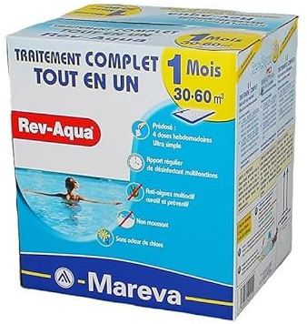 Mareva Traitement complet mensuel - Rev-Aqua 30-60 m3