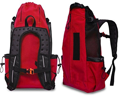 WLDOCA Hunderucksack für mittelgroße Hunde mit wasserdichtem Futter, für Motorradfahren, Wandern, Einkaufen, Reisen, Geeignet für Haustiere von 10 kg bis 15 kg
