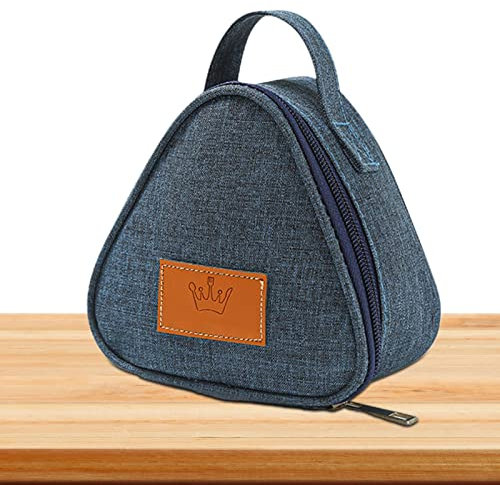 Lonchera térmica exterior con asas ergonómicas, almacenamiento alimentos invierno para trabajo, viajes, picnic