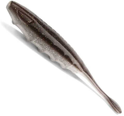 Nays NDL Gummifisch - Gummiköder, Softbaits zum Angeln auf Raubfische, Kunstköder, Gummifische zum Jiggen, Angelköder, Farbe:C-14, Länge/Packungsinhalt:12.7cm / 5 Stück