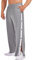 Deyeek Reha Hose Herren Jogginghose seitlich zu öffnen Freizeithose Sweatpants Trainingshose Sportswear Grau S