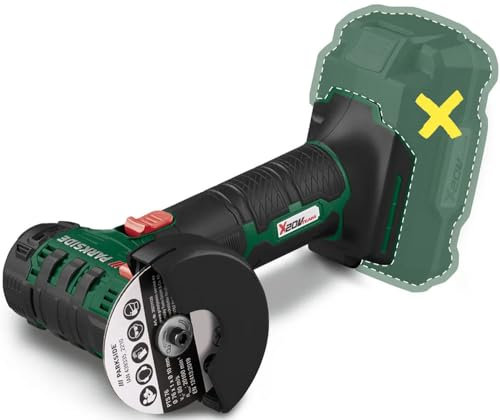 PSIDE Parkside PWSAM 20-Li A1 - Amoladora angular (20 V, sin batería ni cargador)