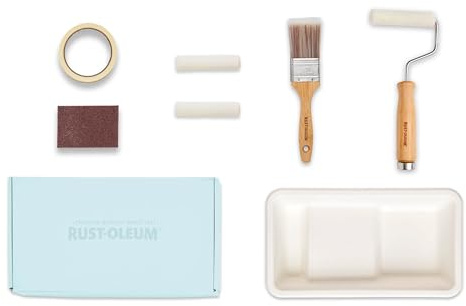 Rust-Oleum Bereit Zum Rollen - Öko-Farbset (Klein) - Kreidefarbe Möbellack Paint Ruhiges Blau