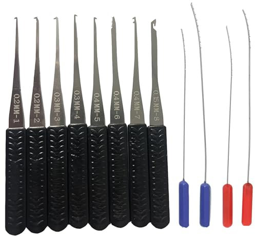 Schlosser-Werkzeuge, Schlüssel Extraktor, Wasserhahn Abzieher Set, Gebrochener Schlüsselabzieher, Schlüssel Extraktor Werkzeugset, Werkzeug-Set zum Entfernen von gebrochenen Schlüsseln