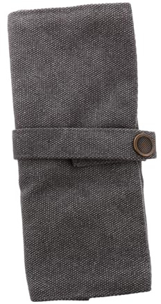 Homoyoyo Organizer Per Orologi Custodia Per Riporre Cinturini Per Orologi in Nylon Grigio Per Viaggi e Protezione