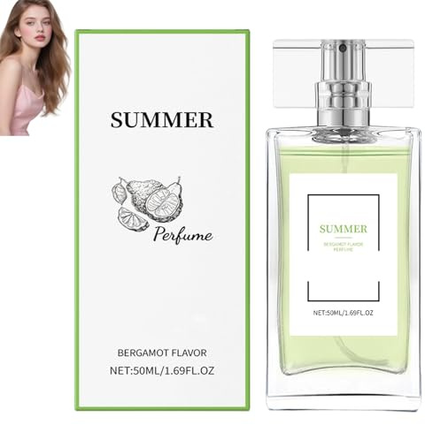 Spray profumato al bergamotto leggero per donna, fragranze estive durature, profumo da donna portatile, rinfrescante e idratante, per donna e uomo, per uso quotidiano e in viaggio (1pcs)