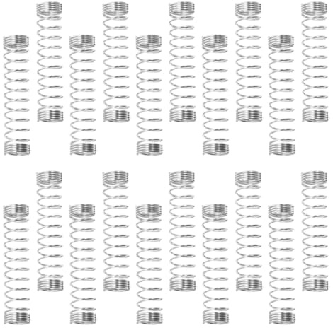 FUNOMOCYA Lot de 20 ressorts à pression en acier inoxydable pour stylo à bille