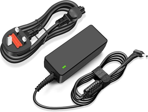 45W Laptop Charger Compatible with Acer Swift 1 3 5 SF113-31 SF114-32 SF314-41 SF315-41 SF514-51 Spin 1 3 5 SP111-31 SP314-52 SP315-51 SP513-51 V3-331 V3-371 Chromebook 11 13 14 CB3 CB5 3.0 x 1.1mm