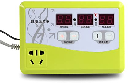 KKFDWAQQ Smart Thermostat Thermostat Pet Reptile Breeding Digital Display Electronic Temperature Control Socket Thermostat Switch