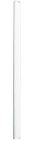 Klemmschiene A4 Füllhöhe 5mm weiss 2 Ecken abgerundet