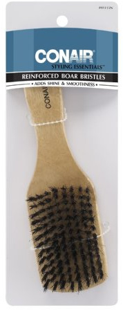 Conair Wood Club Brush with Mixed Boar Bristles